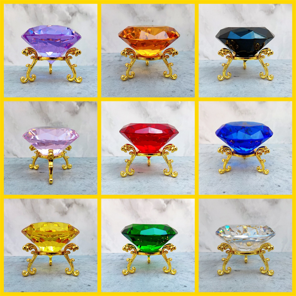 Paper Weight Crystal - Diamante di cristallo K9 da 80