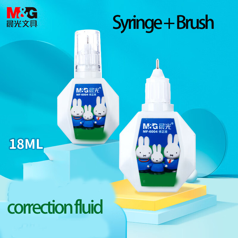 Correction Pen Fine - M&G 18ml Fluido correttore Studente portatile