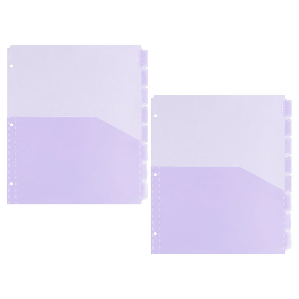 Tab Divider A4 - 2 set di divisori per raccoglitori