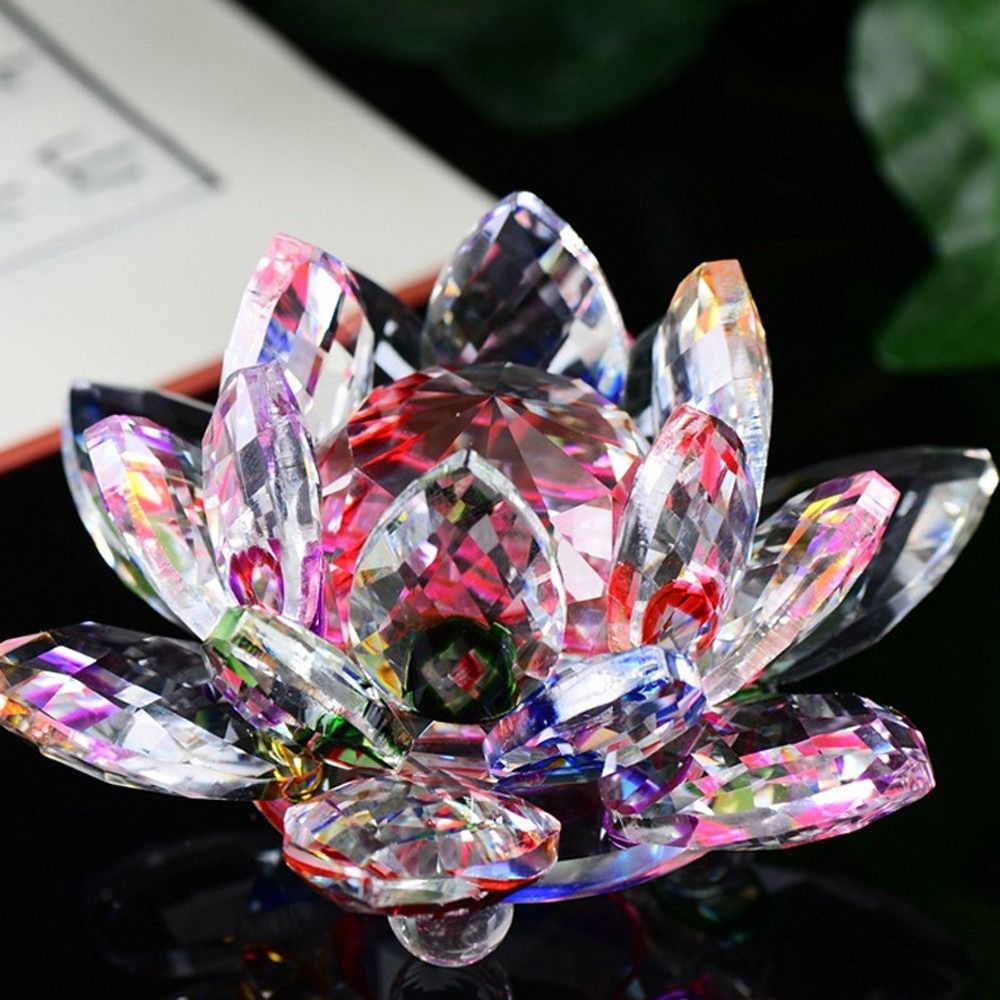 Figurina di fiori di loto di c - Paper Weight Crystal recensione e prezzo