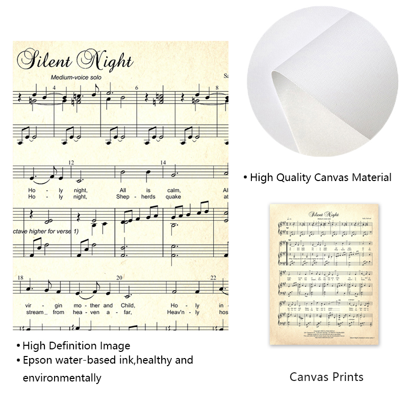 CAROLI DI NATALE Spartiti Post - Ink Blotter Paper recensione e prezzo